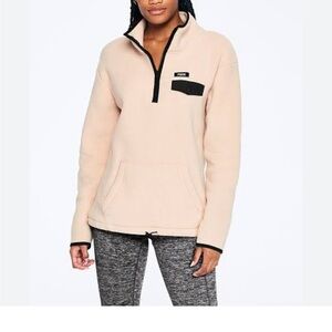 PINK Victoria's Secret Cream Boxy Sweatshirt